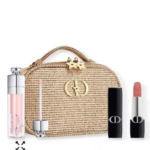 Dior Beauty Couture Lip Essentials & Cosmetic Bag